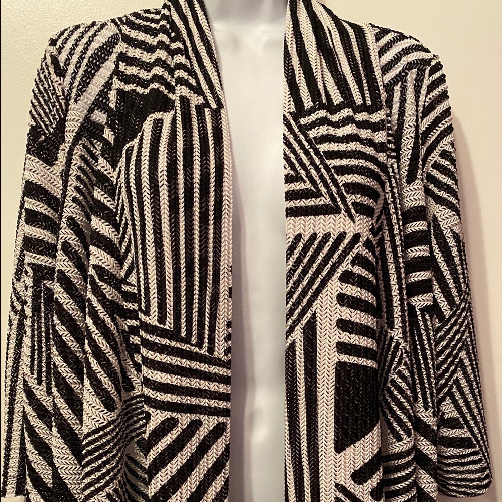 Per Seption Concept blazer, black and white, XL